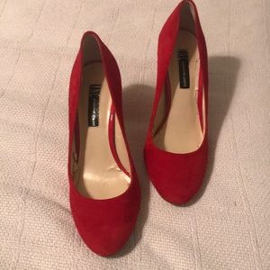 INC red heels